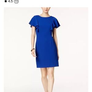 Jessica Howard Royal Blue Mini Dress wedding guest formal cocktail party holiday